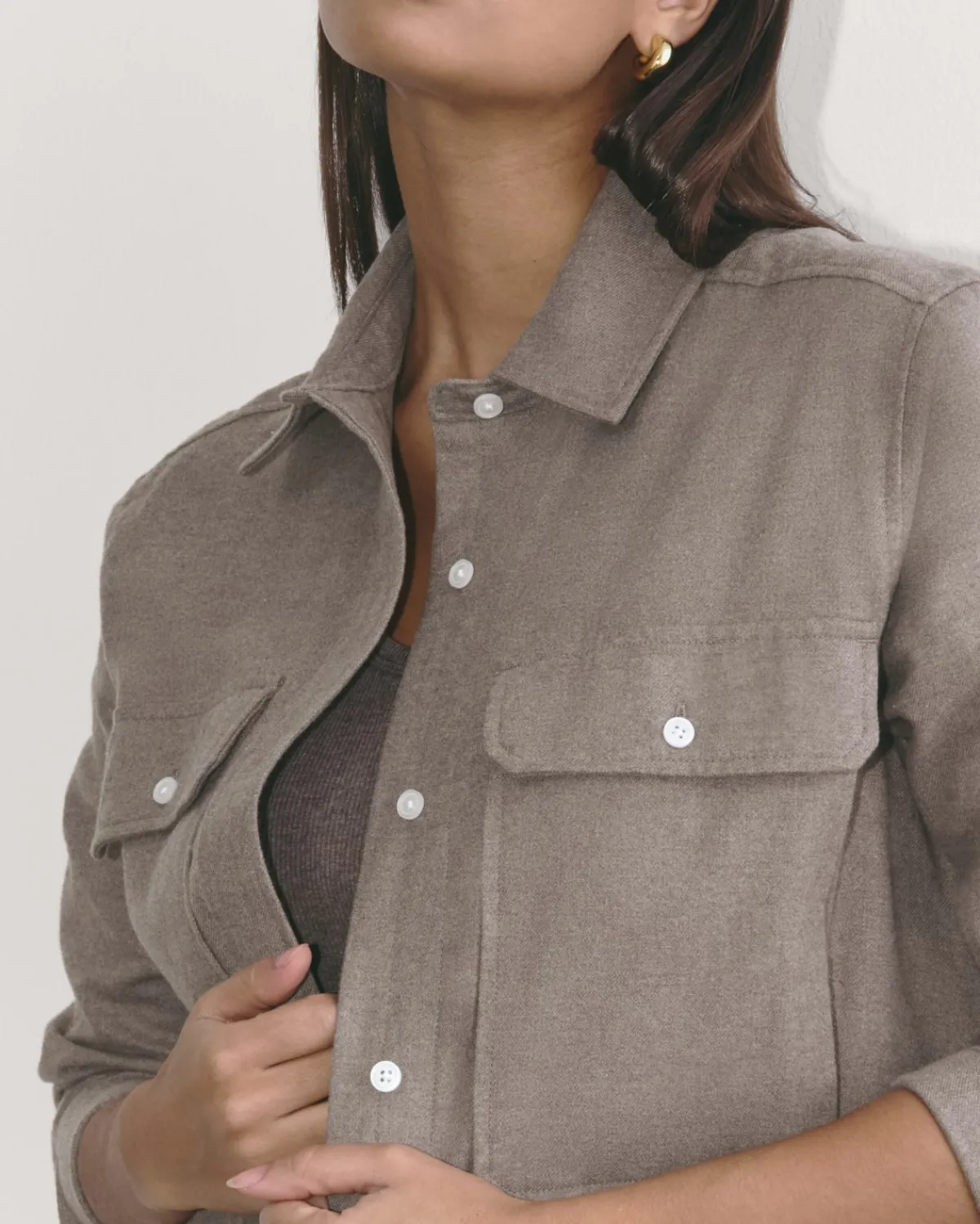 Everlane Tops*The Boyfriend Shirt in Flannel