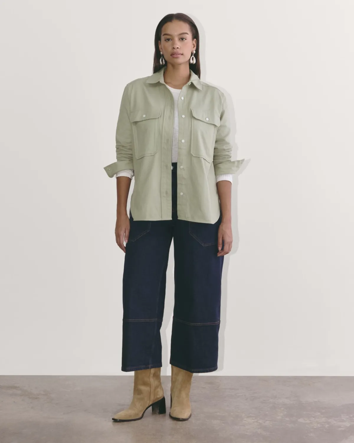 Everlane Tops*The Boyfriend Shirt in Flannel