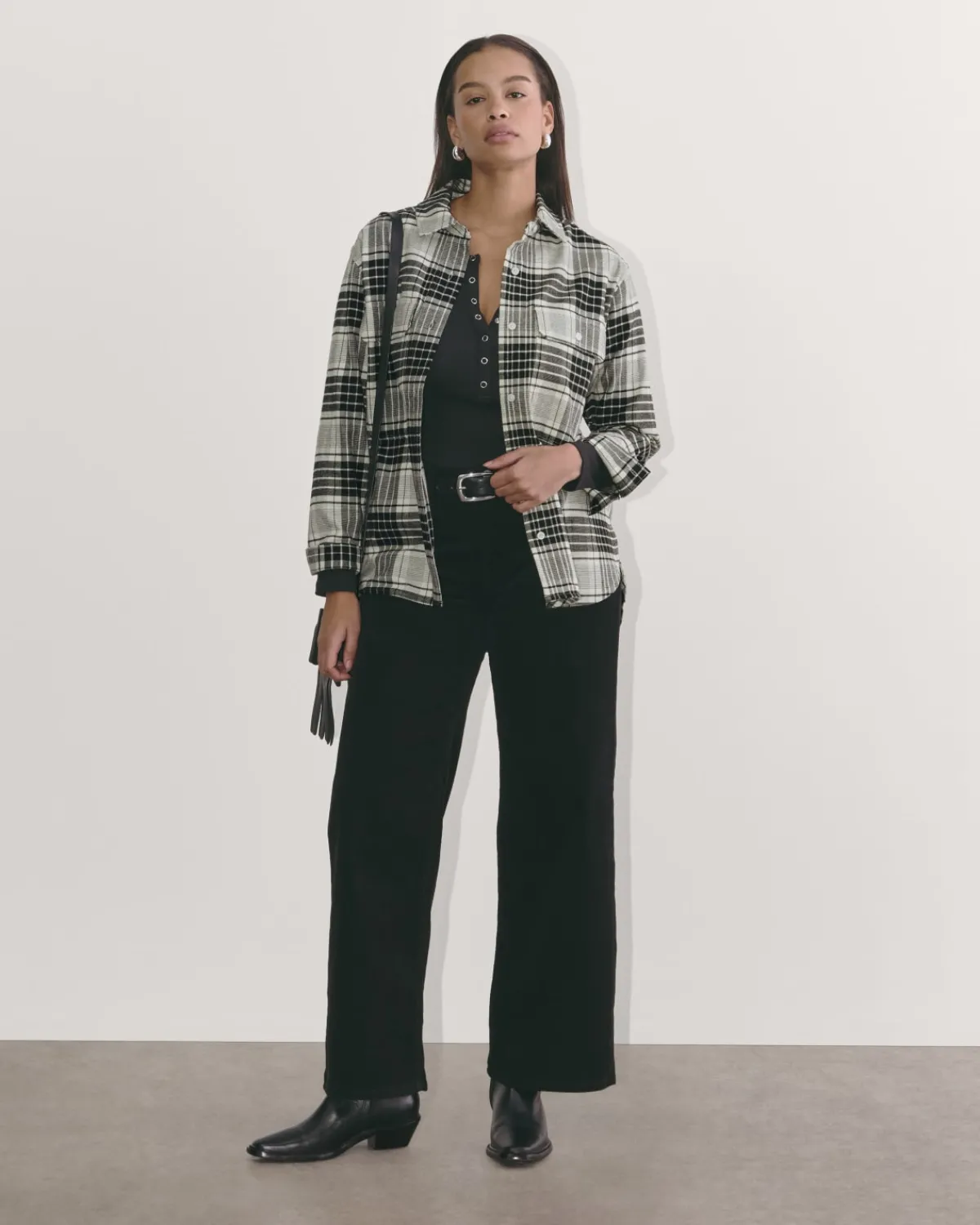 Everlane Tops*The Boyfriend Shirt in Flannel