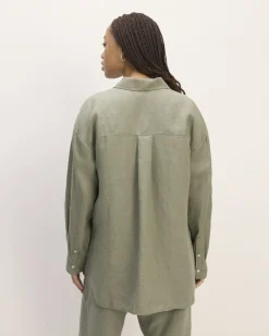 Everlane Tops*The Boyfriend Shirt in Linen