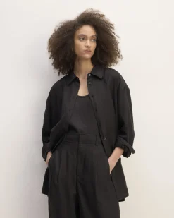 Everlane Tops*The Boyfriend Shirt in Linen