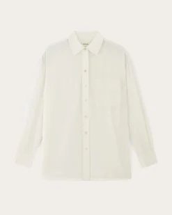 Everlane Tops*The Boyfriend Shirt in Washable Silk