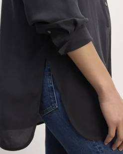 Everlane Tops*The Boyfriend Shirt in Washable Silk