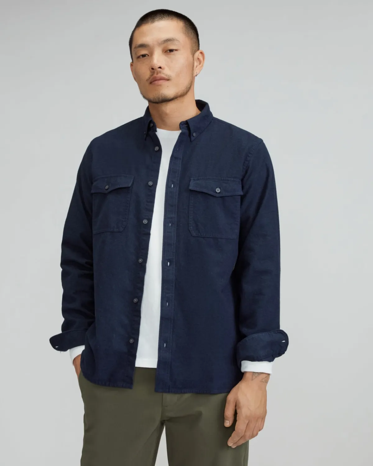 Everlane Shirts|Long Sleeve Shirts*The Brushed Flannel Shirt