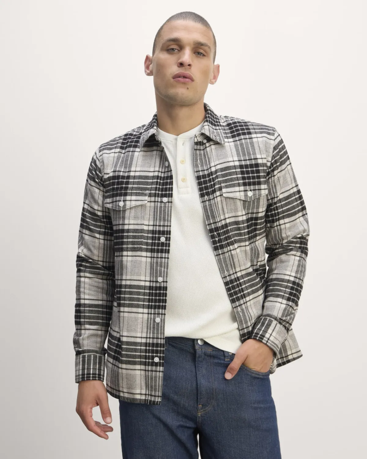 Everlane Shirts|Long Sleeve Shirts*The Brushed Flannel Shirt