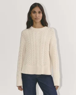 Everlane Sweaters|Crew Sweaters*The Cable Sweater in Everyday Cotton