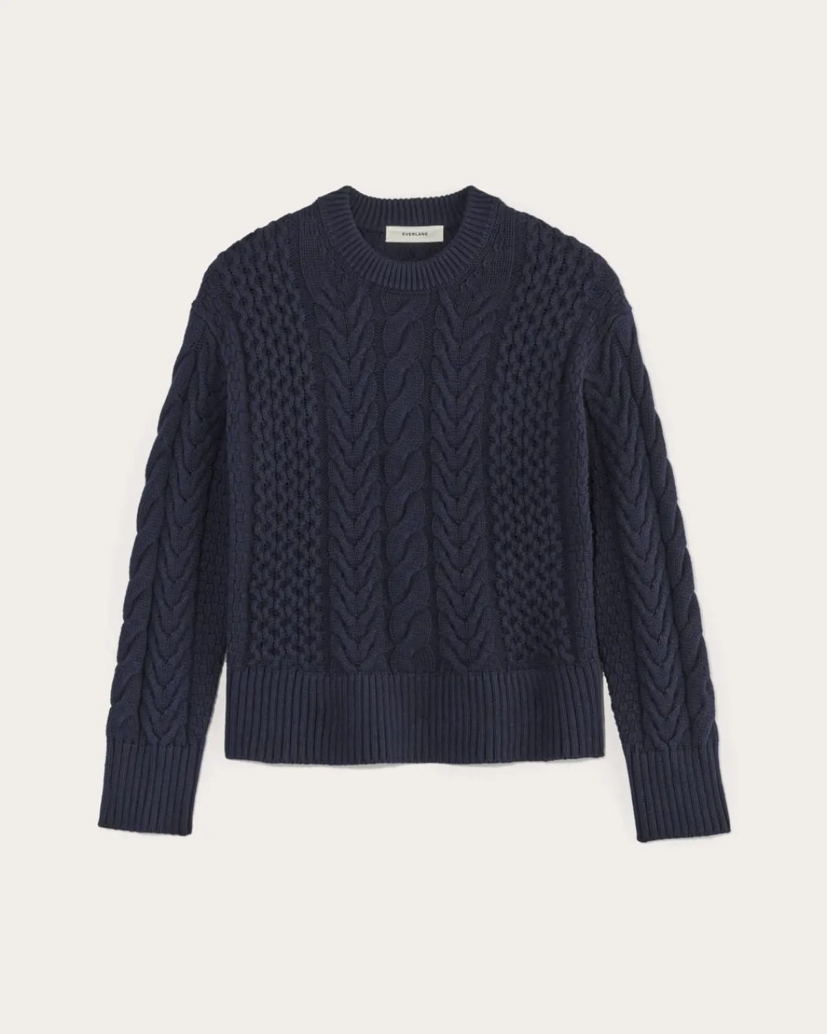 Everlane Sweaters|Crew Sweaters*The Cable Sweater in Everyday Cotton