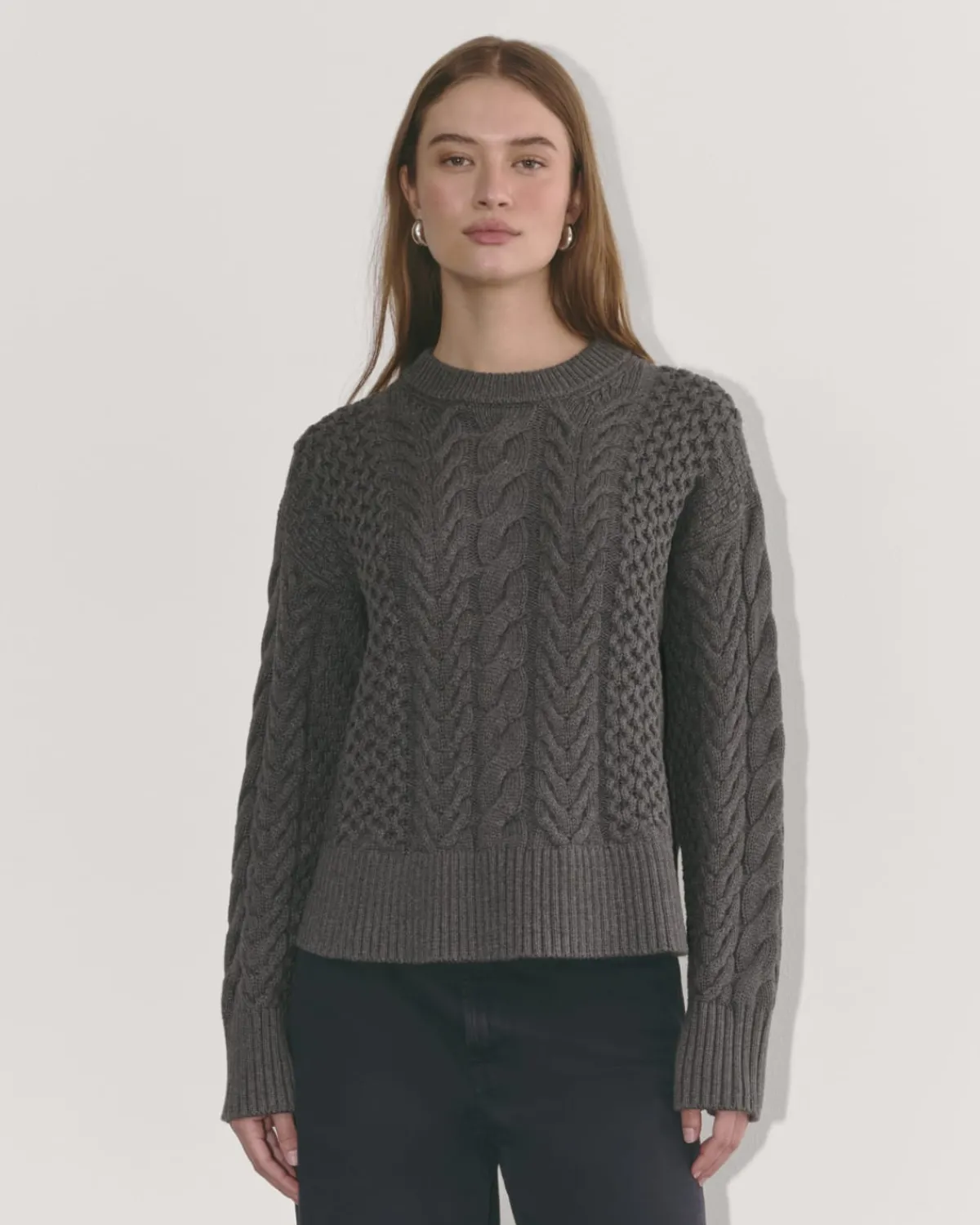 Everlane Sweaters|Crew Sweaters*The Cable Sweater in Everyday Cotton