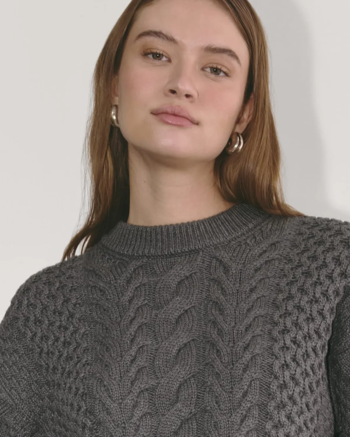 Everlane Sweaters|Crew Sweaters*The Cable Sweater in Everyday Cotton