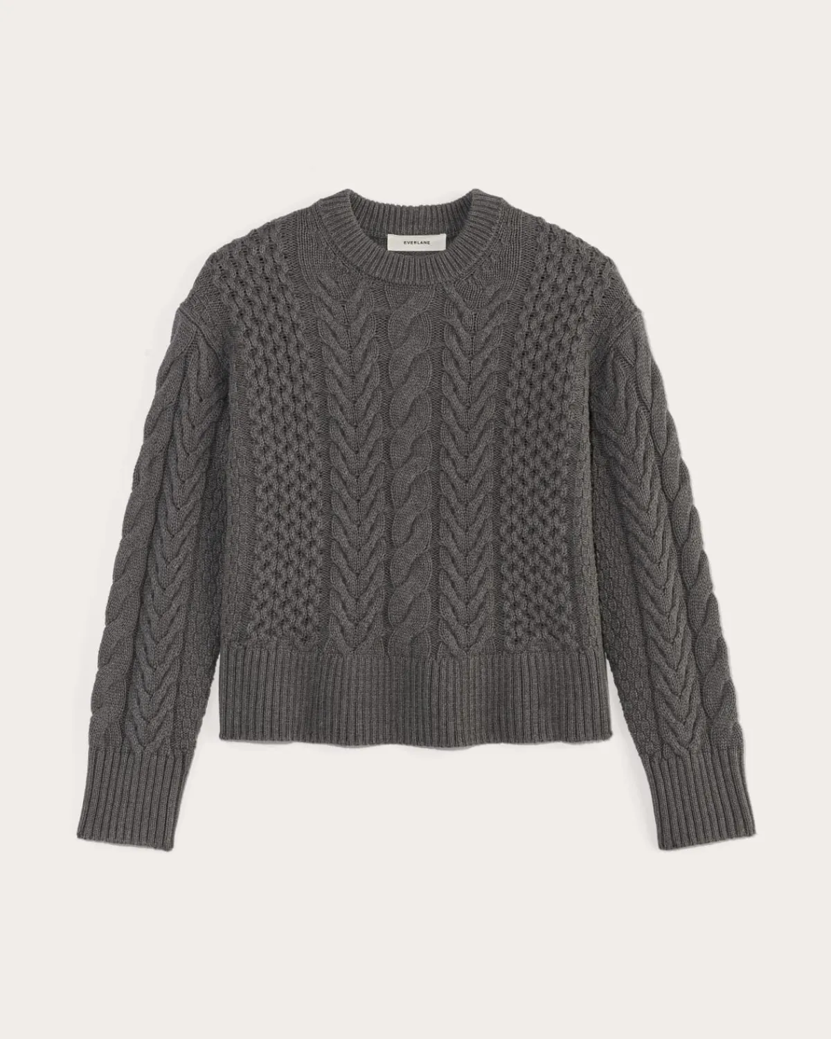 Everlane Sweaters|Crew Sweaters*The Cable Sweater in Everyday Cotton