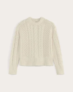 Everlane Sweaters|Crew Sweaters*The Cable Sweater in Everyday Cotton
