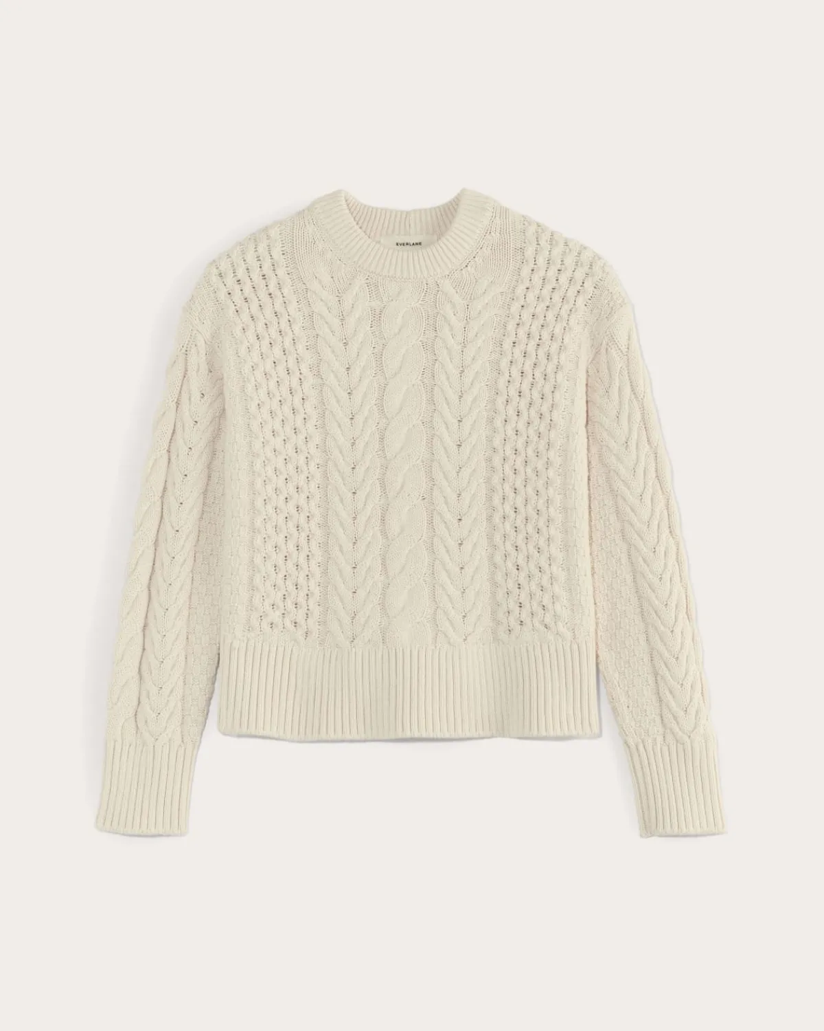 Everlane Sweaters|Crew Sweaters*The Cable Sweater in Everyday Cotton