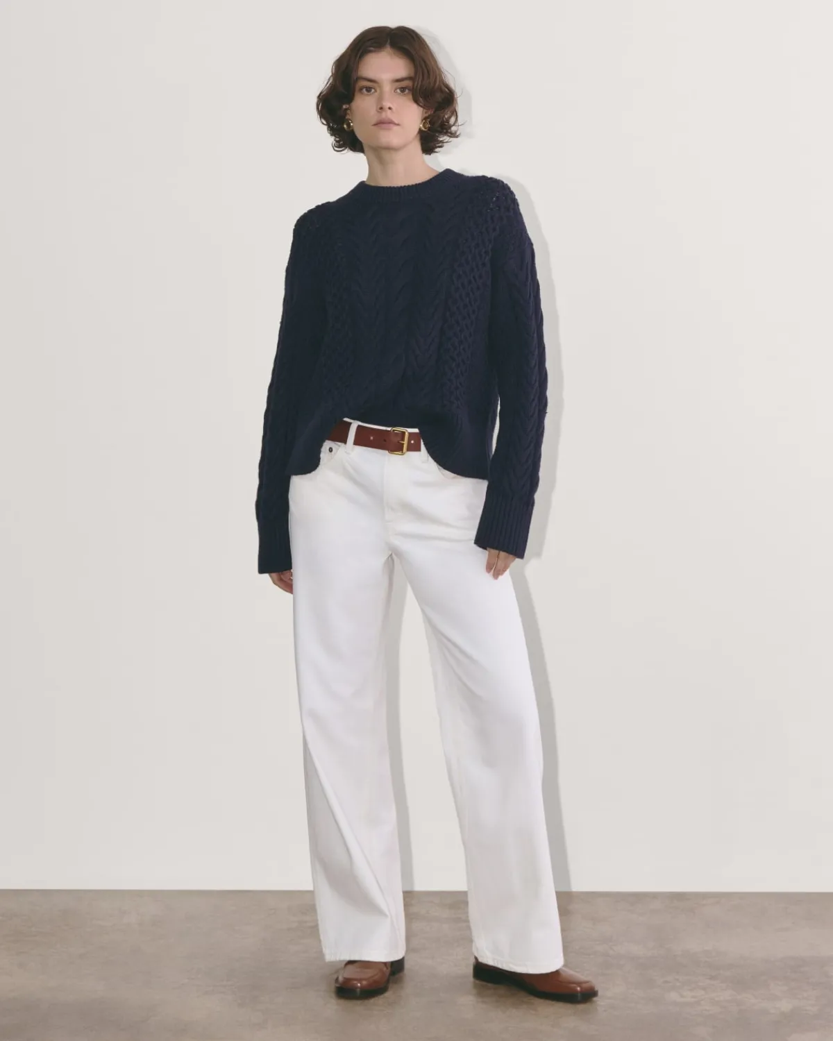 Everlane Sweaters|Crew Sweaters*The Cable Sweater in Everyday Cotton