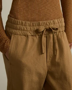 Everlane Pants|Pull-On Pants*The Canvas Organic Cotton Pull-On Pant Cappuccino