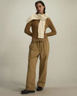Everlane Pants|Pull-On Pants*The Canvas Organic Cotton Pull-On Pant Cappuccino