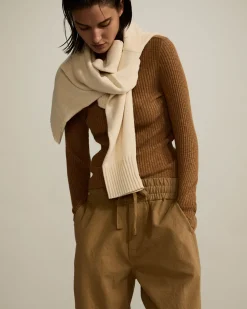 Everlane Pants|Pull-On Pants*The Canvas Organic Cotton Pull-On Pant Cappuccino