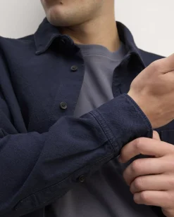 Everlane Jackets & Coats|Shirts*The Canvas Organic Cotton Overshirt Bone