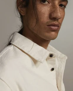 Everlane Jackets & Coats|Shirts*The Canvas Organic Cotton Overshirt Bone