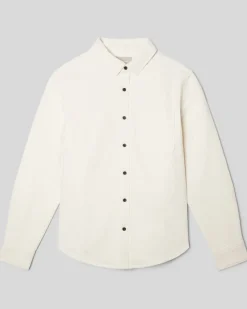 Everlane Jackets & Coats|Shirts*The Canvas Organic Cotton Overshirt Bone