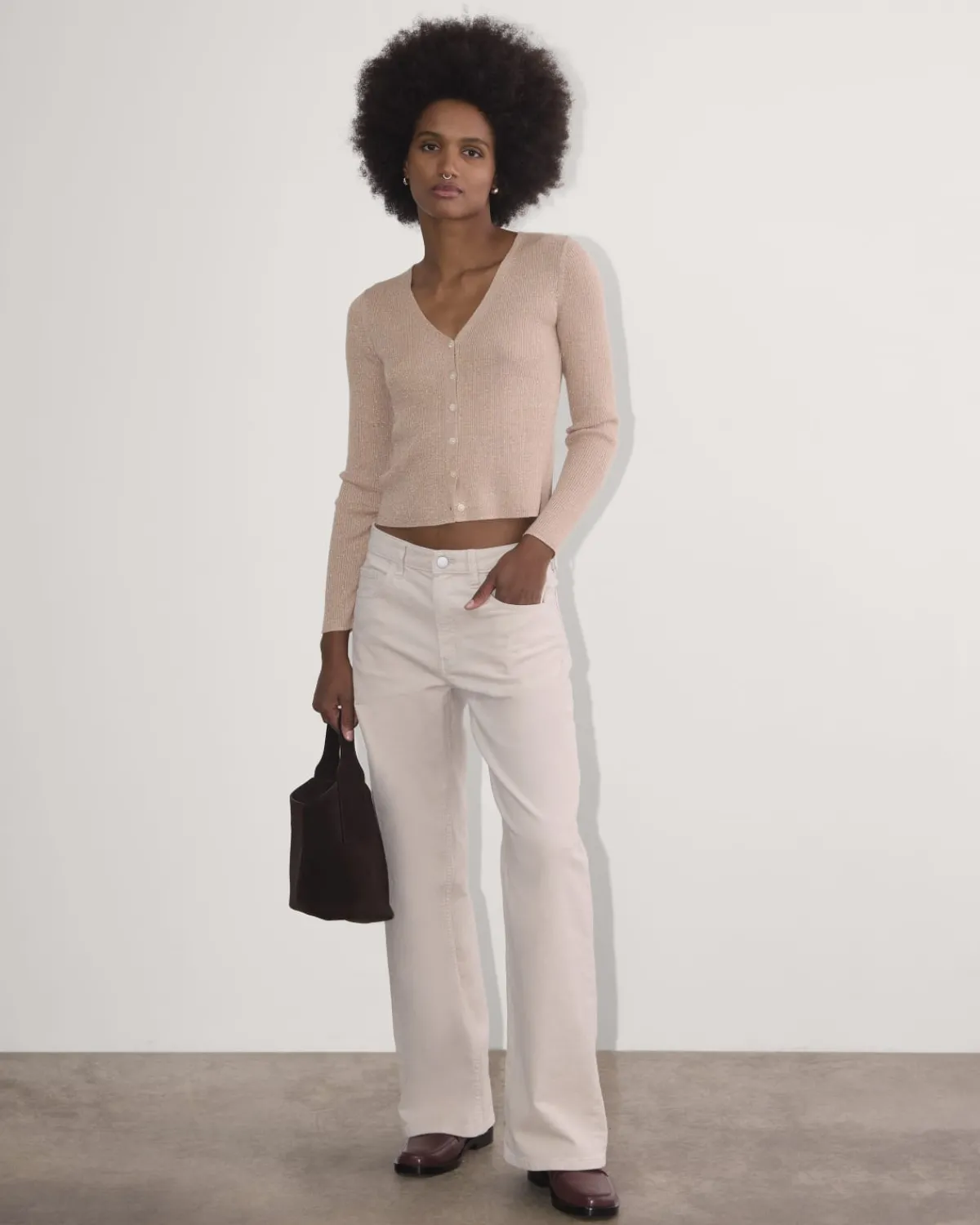 Everlane Sweaters|Cardigans*The Cardigan in Lurex Merino