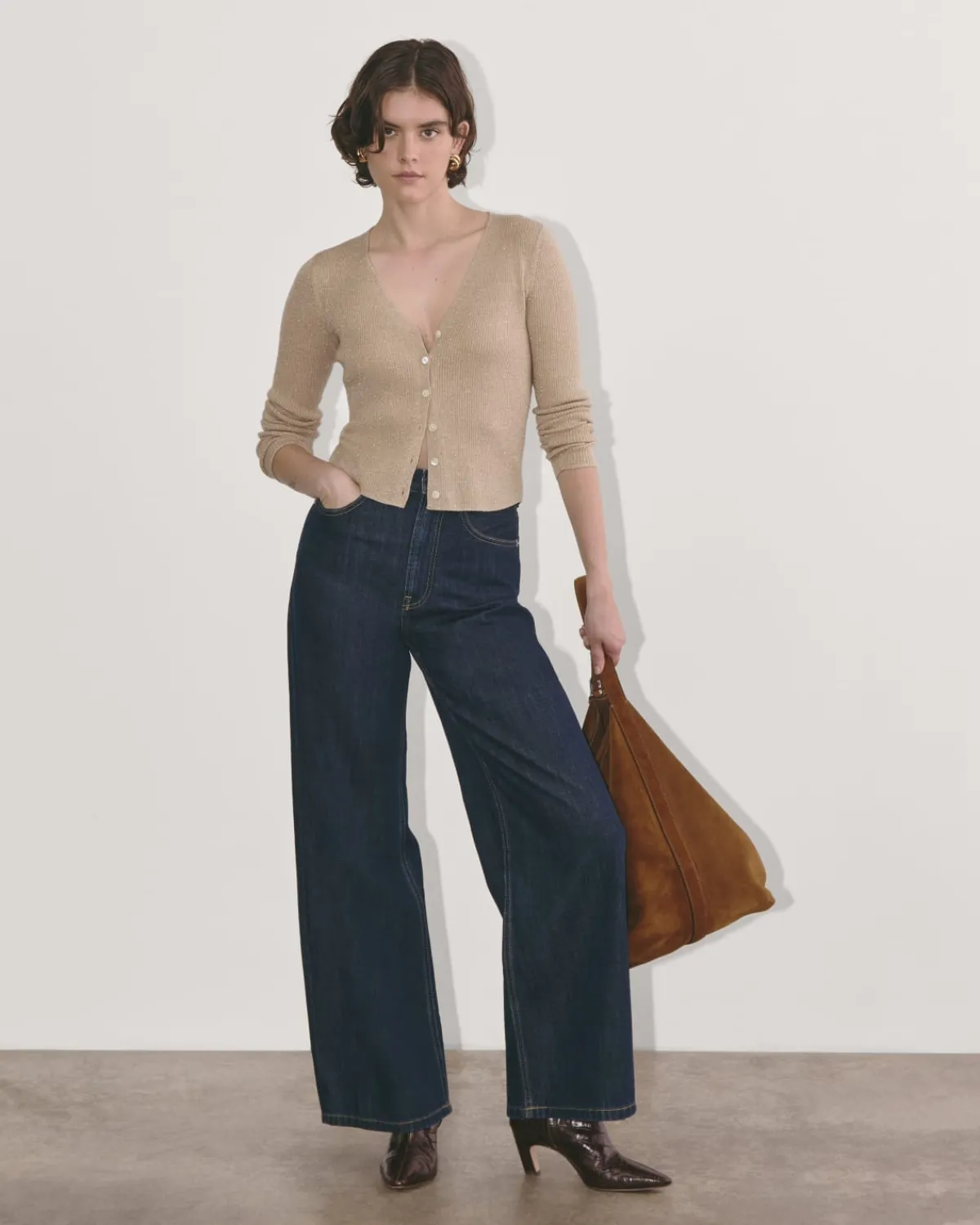 Everlane Sweaters|Cardigans*The Cardigan in Lurex Merino