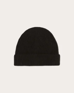 Everlane Accessories|Scarves & Beanies*The Cashmere Ribbed Beanie Black