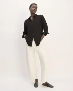 Everlane Tops*The City Stripe Relaxed Shirt