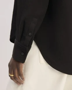 Everlane Tops*The City Stripe Relaxed Shirt