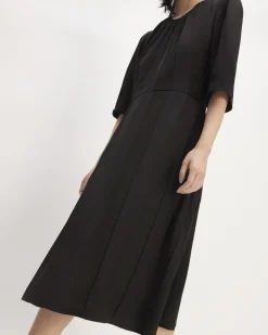 Everlane Dresses*The City Stripe Ruched Dress