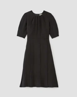 Everlane Dresses*The City Stripe Ruched Dress