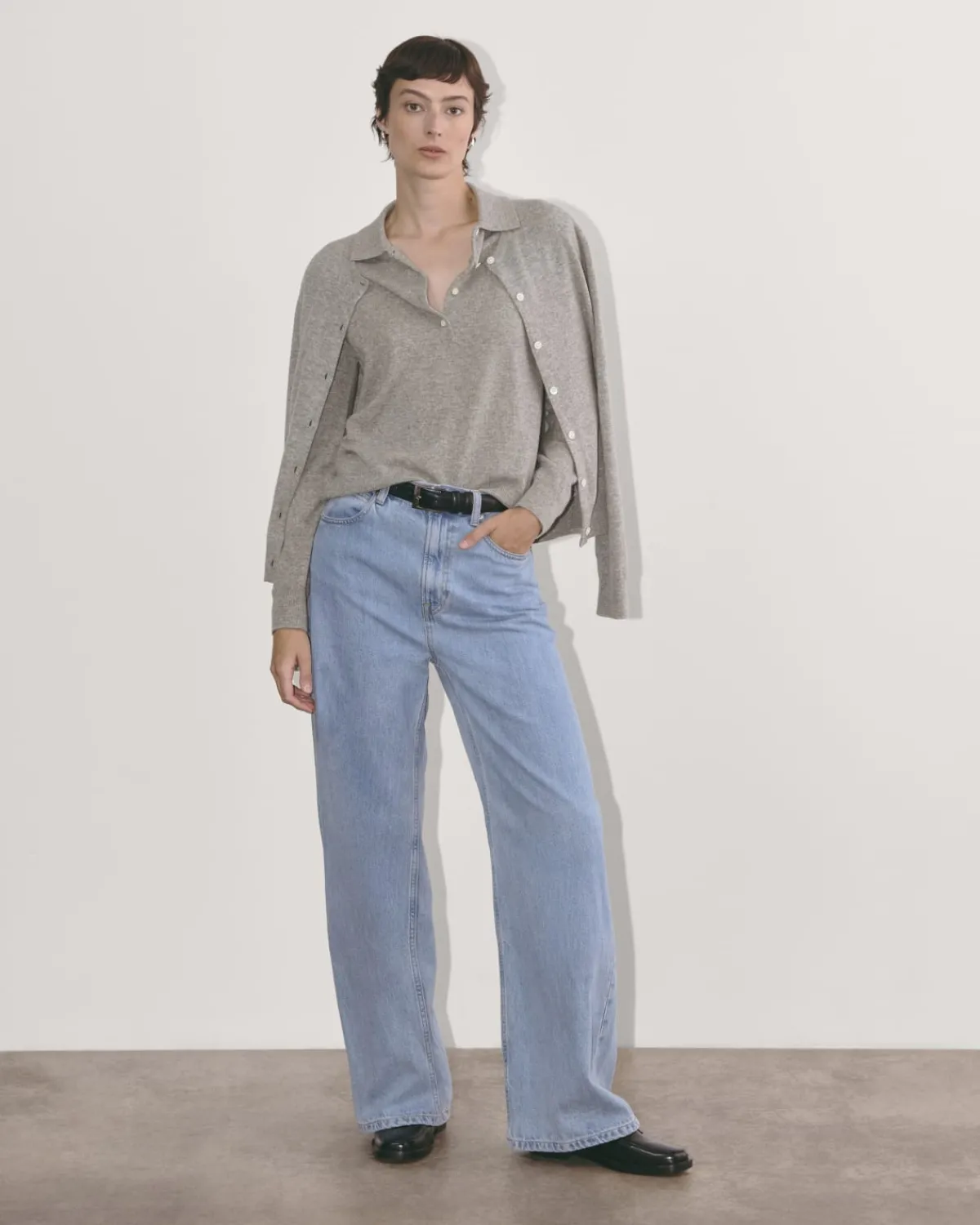 Everlane Sweaters*The Classic Polo in Cashmere