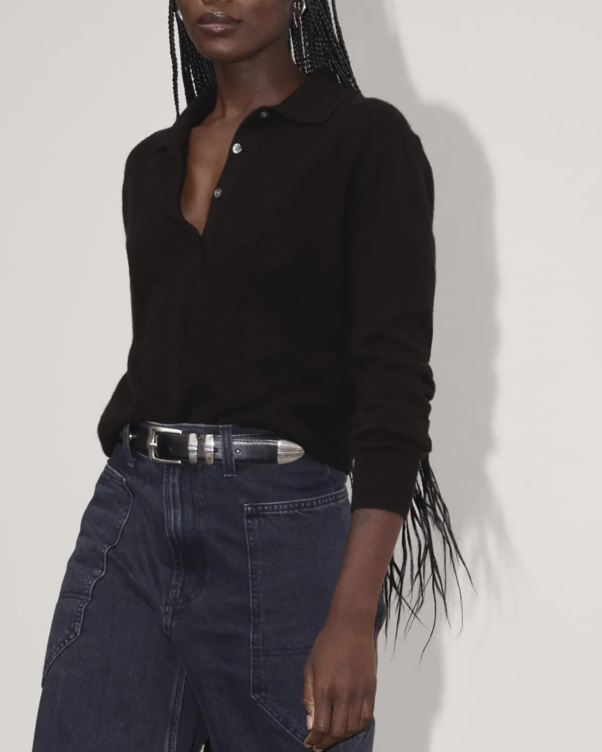 Everlane Sweaters*The Classic Polo in Cashmere