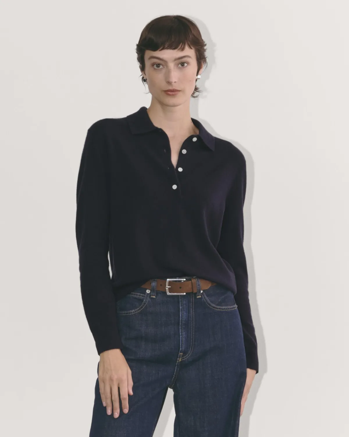 Everlane Sweaters*The Classic Polo in Cashmere