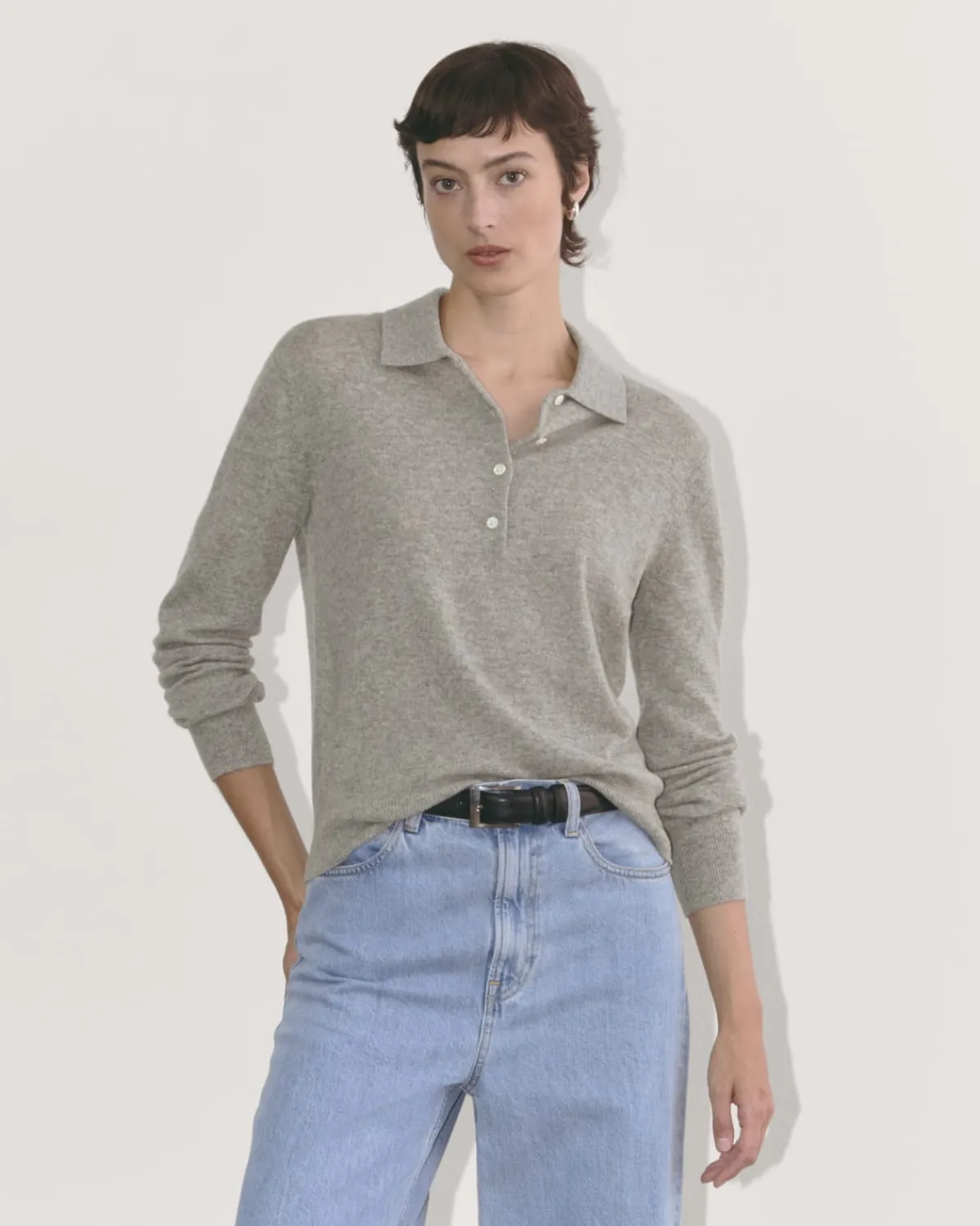 Everlane Sweaters*The Classic Polo in Cashmere