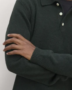 Everlane Sweaters|Turtleneck Sweaters*The Classic Polo in Luxe Merino Charcoal