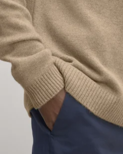 Everlane Sweaters|Turtleneck Sweaters*The Classic Polo in Luxe Merino Charcoal
