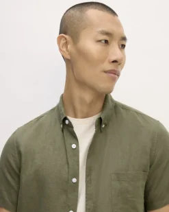 Everlane Shirts|Short Sleeve Shirts*The Classic Short-Sleeve Shirt in Linen