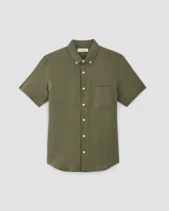 Everlane Shirts|Short Sleeve Shirts*The Classic Short-Sleeve Shirt in Linen