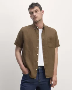 Everlane Shirts|Short Sleeve Shirts*The Classic Short-Sleeve Shirt in Linen