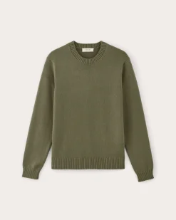 Everlane Sweaters|Turtleneck Sweaters*The Classic Sweater in Everyday Cotton Dark Heathered Camel