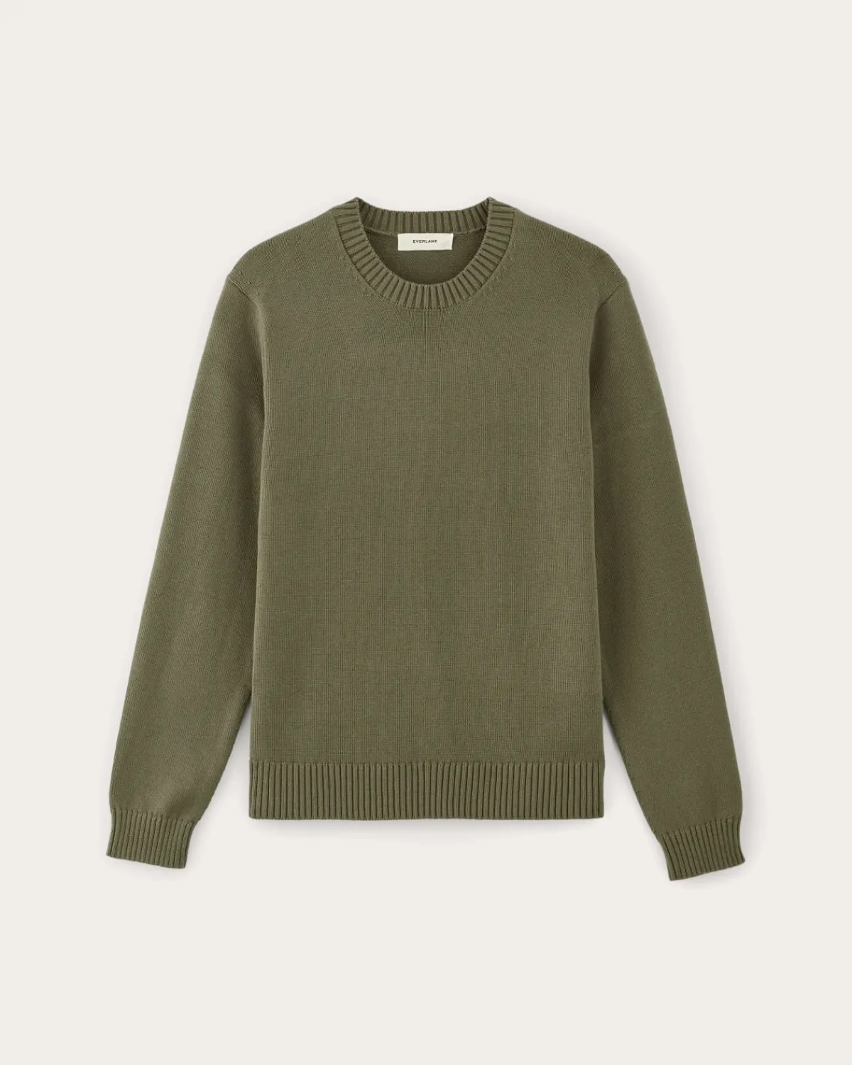 Everlane Sweaters|Turtleneck Sweaters*The Classic Sweater in Everyday Cotton Dark Heathered Camel