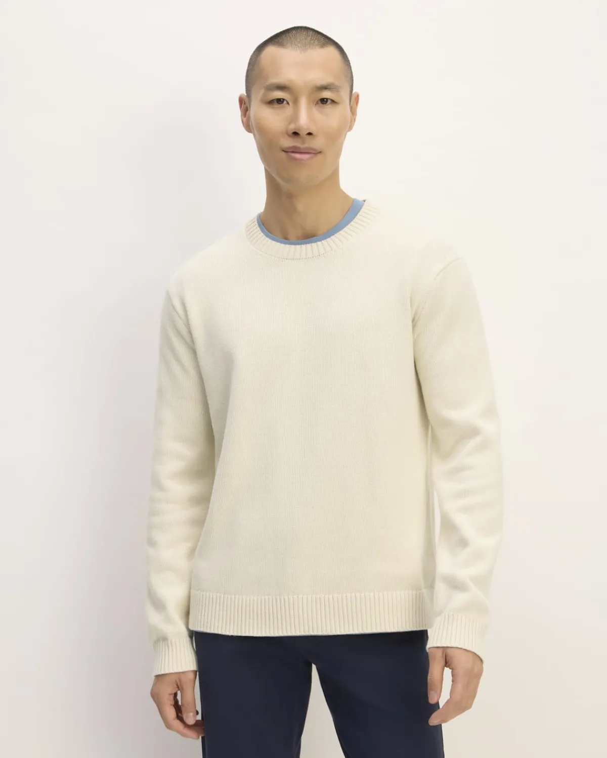 Everlane Sweaters|Turtleneck Sweaters*The Classic Sweater in Everyday Cotton Dark Heathered Camel
