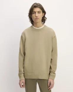 Everlane Sweaters|Turtleneck Sweaters*The Classic Sweater in Everyday Cotton Dark Heathered Camel