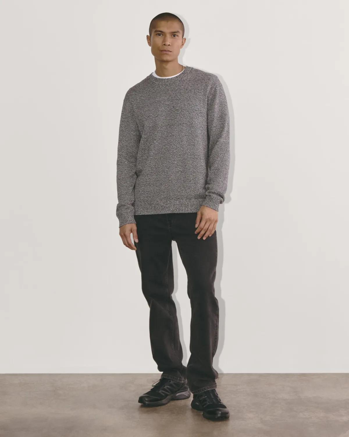 Everlane Sweaters|Turtleneck Sweaters*The Classic Sweater in Everyday Cotton Dark Heathered Camel