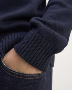Everlane Sweaters|Turtleneck Sweaters*The Classic Sweater in Everyday Cotton Dark Heathered Camel