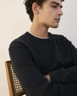 Everlane Sweaters|Turtleneck Sweaters*The Classic Sweater in Everyday Cotton Dark Heathered Camel