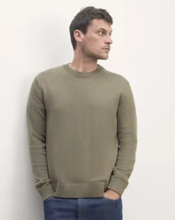 Everlane Sweaters|Turtleneck Sweaters*The Classic Sweater in Everyday Cotton Dark Heathered Camel