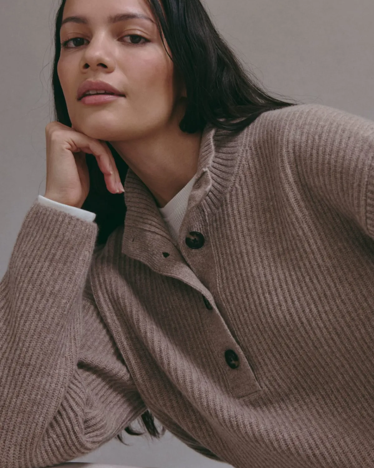 Everlane Sweaters|Cardigans*The Cocoon Henley in Wool Cashmere