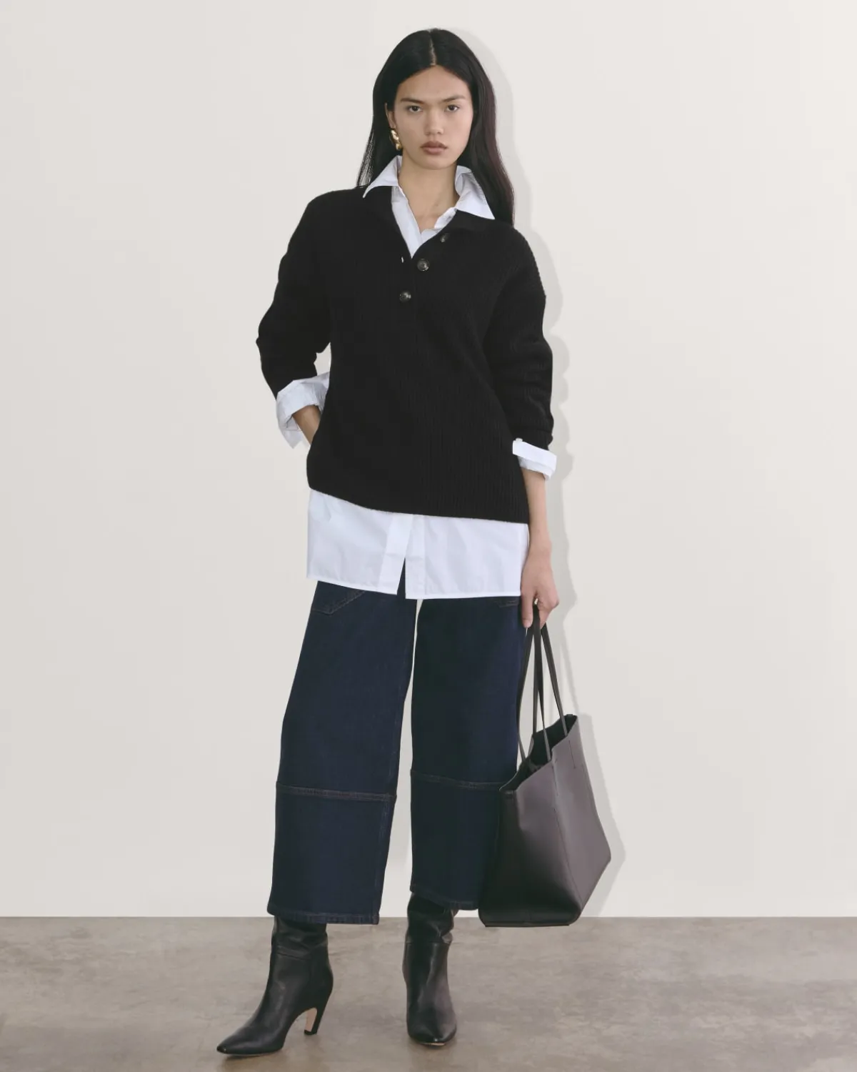 Everlane Sweaters|Cardigans*The Cocoon Henley in Wool Cashmere