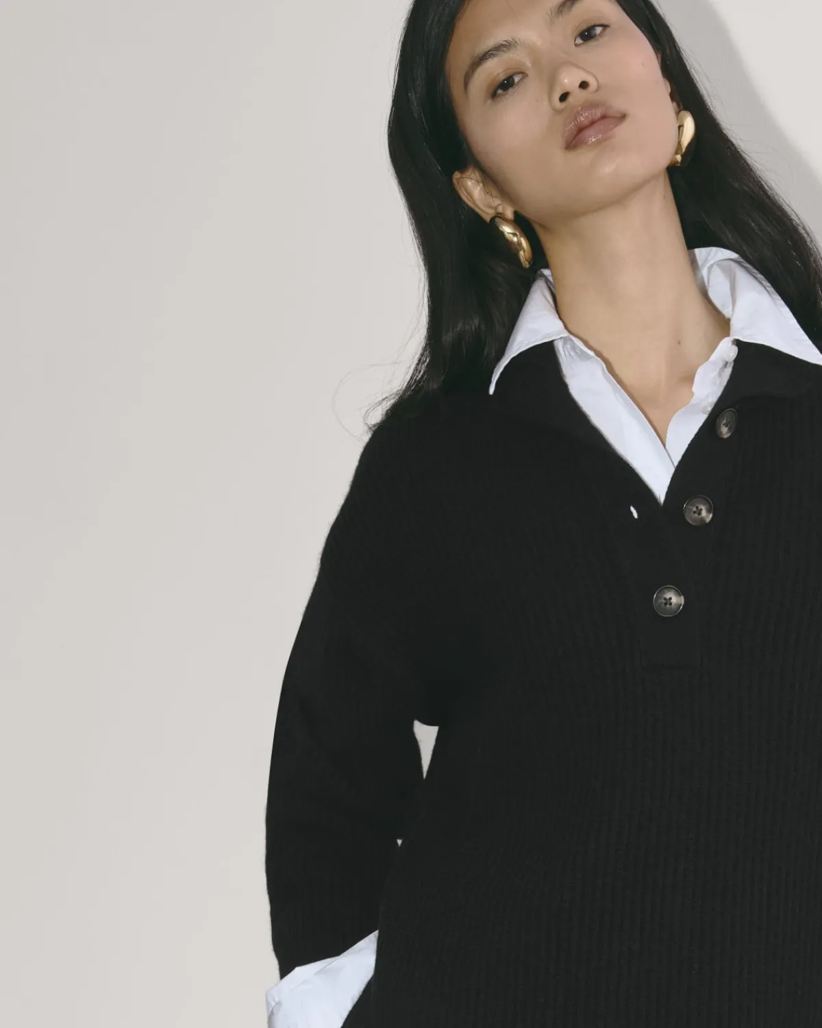 Everlane Sweaters|Cardigans*The Cocoon Henley in Wool Cashmere